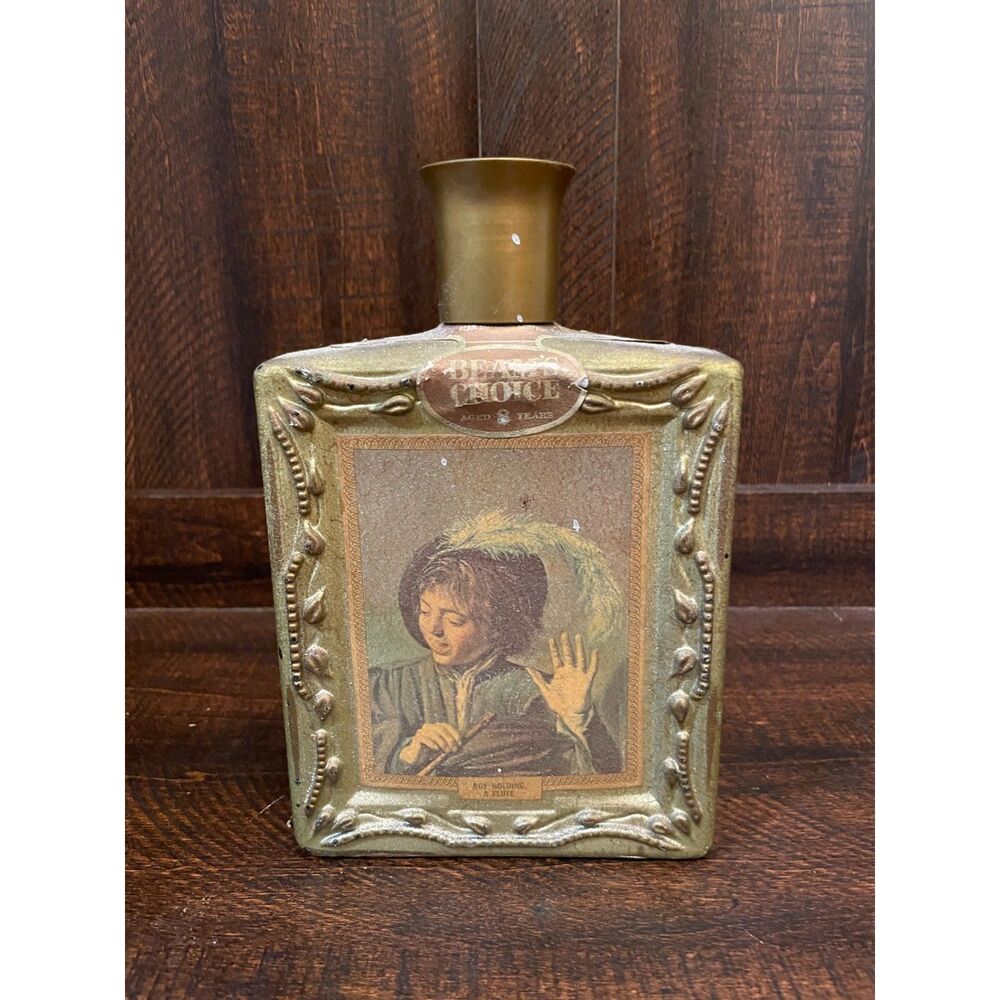 Vintage Jim Beam Beam's Choice Boy Holding a Flute Frans Hals Decanter 1970s
